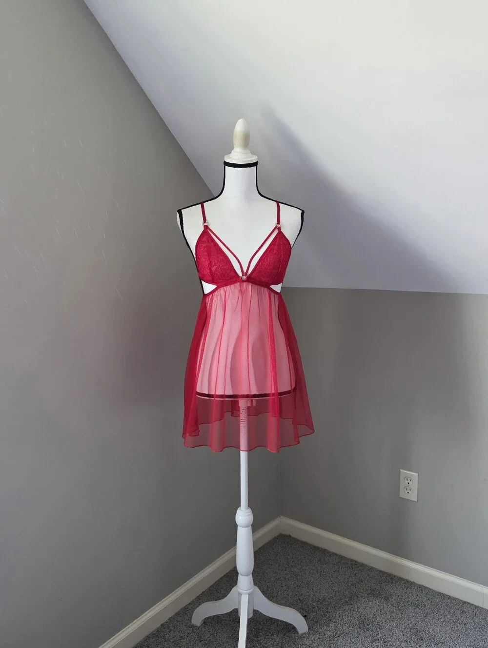 Victoria's Secret Vintage Sheer Babydoll